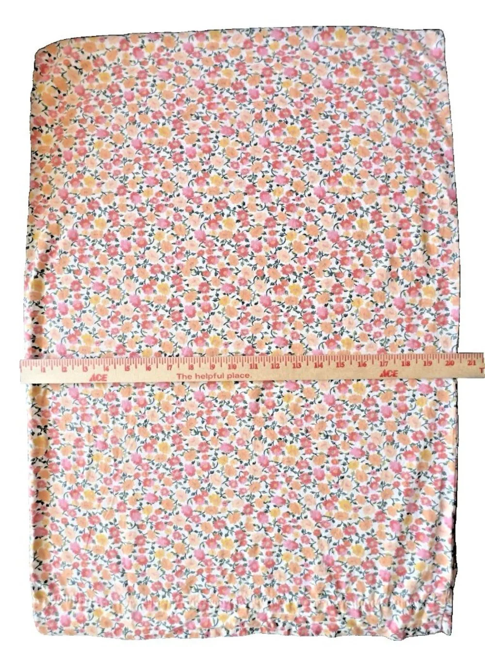 JUNGALOW Pillowcase PR Std Floral 100% Cotton Coral Pink Opal House Cottagecore